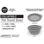 RUFFIN IT Collapsible Bowl, 17oz Small, Variety of Colors Pink