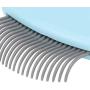 Enrilior Pet Grooming Comb, Cat Dog Massage Shell Hair Removal Shedding Cleaning Brush (Blue)