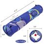 PEOPLE&PETS Collapsible Cat Tunnel, Toys Interactive Pet Play Tubes for Cats and Small Animals, with Peep Holes and Ball Toy