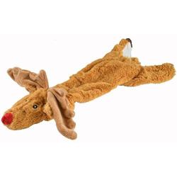 MPP Holiday Reindeer Dog Toys Skinneez Christmas Play Stuffing Free Big 20'' Long