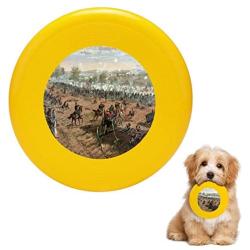 Pet Frisbee Flying Disc Dog Toy - Multifunction 1 Battle of Gettysburg War is Hell Store