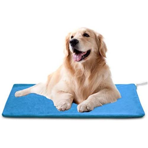 MARUNDA Pet Heating Pad,Cat Dog Electric Pet Heating Pad Indoor Waterproof,Auto Constant Temperature, Chew Resistant Steel Cord