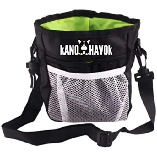 kANOHAVOk Dog Pet Large Treat Bag, Training Pouch with Shoulder Strap, Multifunctional Pockets, Belt Loop and Waistband Hook for Security, Storage for Treats, Toys, and Accessories kANOHAVOk Dog Pet Large Treat Bag, Training Pouch with Shoulder Strap, Multifunctional Pockets, Belt Loop and Waistband Hook for Security, Storage for Treats, Toys, and Accessories