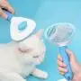 PETPOPO 2 Colors Pet Grooming Brush,One Button to Self Cleaning,Round Head Steel Needle with Strong Flexibility,Fits The Hair And Promotes Blood Circulation,Sicker Brush,for Dog and Cat and Small Pets PETPOPO 2 Colors Pet Grooming Brush,One Button to Self Cleaning,Round Head Steel Needle with Strong Flexibility,Fits The Hair And Promotes Blood Circulation,Sicker Brush,for Dog and Cat and Small Pets