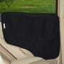 NAC&ZAC Waterproof Pet Car Door Cover -Two Options to Install. Fit All Vehicles.