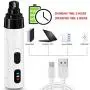 SR SUREADY Dog Nail Grinder - Professional Speed Electric Rechargeable Pet Nail Grinder Trimmer Painless Pawn Grooming & Smoothing for Small Medium Large Dogs & Cats SR SUREADY Dog Nail Grinder - Professional Speed Electric Rechargeable Pet Nail Grinder Trimmer Painless Pawn Grooming & Smoothing for Small Medium Large Dogs & Cats