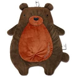 Touchdog Critter Hugz Designer Character Dog Mats, One Size, Brown