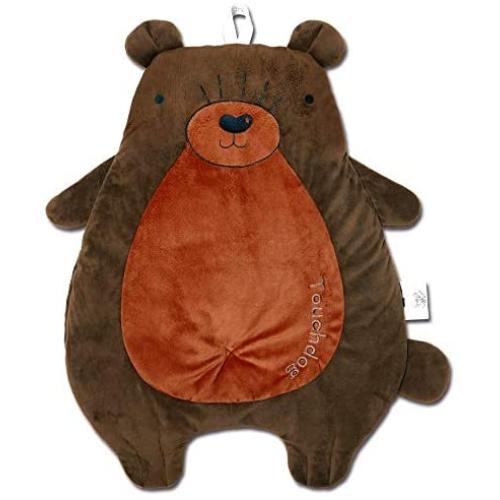 Touchdog Critter Hugz Designer Character Dog Mats, One Size, Brown