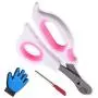 Pet Nail Clipper Paw Guillotine Keep Safe Paw Free Glove Hair Remover Nail File Pet Nail Clipper Paw Guillotine Keep Safe Paw Free Glove Hair Remover Nail File