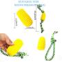 HagieNu Dog Toothbrush Chew Toys Dog Teeth Cleaning Puppy Dental Care Brushing Stick Dog Chew Bones Bite for Dogs Oral Care