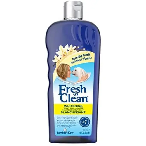 Fresh n Clean Snowy-Coat Whitening Shampoo, Sweet Vanilla Scent Fresh n Clean Snowy-Coat Whitening Shampoo, Sweet Vanilla Scent