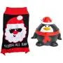 Santa Sweater Christmas Pet Costume with Random Squeeky Toy, Dog Christmas Clothes, Christmas Dog Toys, Dog Christmas Sweater, Dog Tutu, Pet Clothes, Christmas Dog Clothes, Dog Apparel