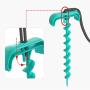 Filtries Dog Stake Tie Out Cable, Outdoor Pet Anchor Rope Leash Toy, Sturdy Training Tether for Backyard Small Medium Large Dogs
