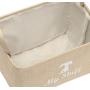 Geyecete Canvas Dog Toy Basket Basket for Dog Toys, Dog Blanket, Dog Clothes Storage - 30cms (12in) x 20cms (8in) x 20cms (8in)