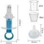 Pet Pill Popper Soft Tip Plastic Syringe for Pet Feeding Oral Syringe and Medicine Dropper Pet Liquid Feeding Kit for Cats Dogs Small Animals Pet Pill Popper Soft Tip Plastic Syringe for Pet Feeding Oral Syringe and Medicine Dropper Pet Liquid Feeding Kit for Cats Dogs Small Animals