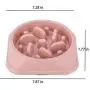DotPet Slow Feeder Bowl, Fun Interactive Feeder Bloat Stop Dog Bowl Preventing Feeder Anti Gulping Drink Water Bowl Fan Shape Healthy Eating Diet for Pet Puppy DotPet Slow Feeder Bowl, Fun Interactive Feeder Bloat Stop Dog Bowl Preventing Feeder Anti Gulping Drink Water Bowl Fan Shape Healthy Eating Diet for Pet Puppy
