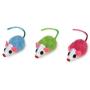 Cat Toy Pack Knit Fur Mice Bell Rattle Mouse Catnip Balls Pet Kitten Play 12pc