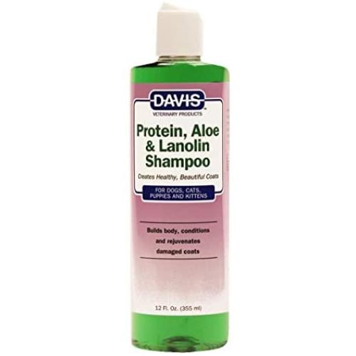 Davis PALS12 Protein, Aloe and Lanolin Pet Shampoo, 12 oz
