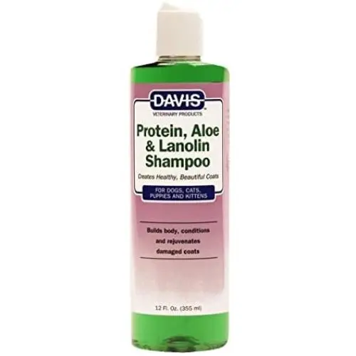 Davis PALS12 Protein, Aloe and Lanolin Pet Shampoo, 12 oz Davis PALS12 Protein, Aloe and Lanolin Pet Shampoo, 12 oz