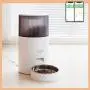 Kispets Pet Smart Feed Feeder with App, 2.5L Capacity, About 1.4kg Food Storage,for Intelligent Feeding of Cats and Dogs (White) Kispets Pet Smart Feed Feeder with App, 2.5L Capacity, About 1.4kg Food Storage,for Intelligent Feeding of Cats and Dogs (White)
