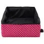 Sheens Cat Collapsible Litter Box Foldable Waterproof Fabric Wave Point Printing Pet Cat Litter Pan for Travel Outdoor Trip Camping Home Use 40 x 30 x 13cm Sheens Cat Collapsible Litter Box Foldable Waterproof Fabric Wave Point Printing Pet Cat Litter Pan for Travel Outdoor Trip Camping Home Use 40 x 30 x 13cm