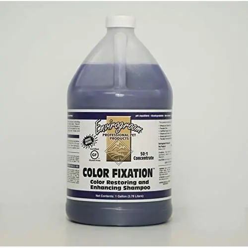 Envirogroom Color Fixation Shampoo, 50: 1, Gallon Envirogroom Color Fixation Shampoo, 50: 1, Gallon