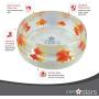Cute Dog Bowls - Large Designer Dog Food Bowl for Dogs & Cats | Non-skid, No Spill Pet Bowl - Holds 4 Cups / 32 ounce ideal for Pet Food and Water | Gift Boxed | Heavy Poly-resin - Pink Pig Design