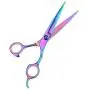 Mogoko Dog Cat Grooming Scissors Comb Set,Professional Pet Curved Shears Straight Thinning Scissors Kit Mogoko Dog Cat Grooming Scissors Comb Set,Professional Pet Curved Shears Straight Thinning Scissors Kit