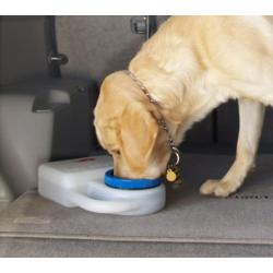 Heininger PortablePET 3059 Waterboy Travel Water Bowl for Pets (Clear), Single
