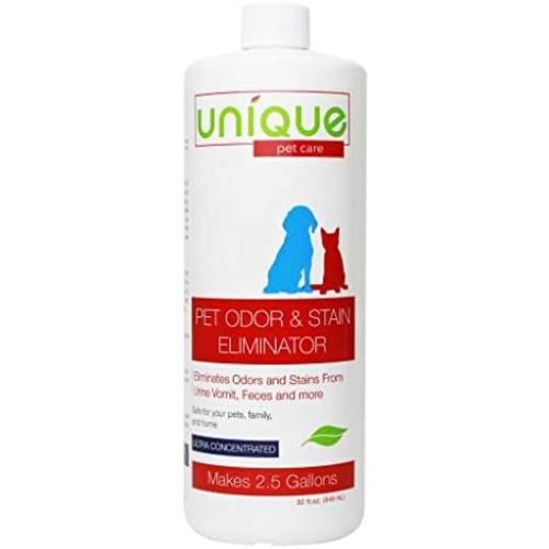 Unique 203-1 Pet Odor and Stain Eliminator - Quart