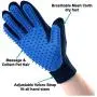 Teenway Pet Grooming Glove 1Pair - Pet Hair Remover Glove Bath Glove - Gentle Deshedding Efficient Pet Mitt - Pet Massage Glove - Designed for Medium and Long Haired Cats Dogs and Other Pets Teenway Pet Grooming Glove 1Pair - Pet Hair Remover Glove Bath Glove - Gentle Deshedding Efficient Pet Mitt - Pet Massage Glove - Designed for Medium and Long Haired Cats Dogs and Other Pets