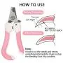 Hellomamma Dog Nail Clippers Cat Claw Trimmer Pet Toenail Cutter Blade Razor Grooming Tool with Nail File for Rabbit Bird Pigs Ferret Hellomamma Dog Nail Clippers Cat Claw Trimmer Pet Toenail Cutter Blade Razor Grooming Tool with Nail File for Rabbit Bird Pigs Ferret