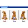 SiNetGuy Washable Female Dog Diapers (3pack), Premium Reusable Leakproof Puppy Stripe Nappies Highly Absorbent with Strong & Flexible Velcro for Doggie in Heat