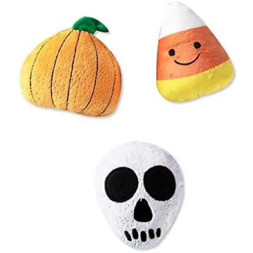 Fringe Studio Mini Dog Toy Set, Scary Cute, Set of 3 (289454), Multi-Colored