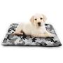 Small Dog Bed & Cat Bed Hipster Leopard Animal Print Pet Beds for Indoor Kitten Kitty Puppies Sleeping, Dog Crate Kennel Mats Mattress Cushion, Washable Soft Pet Supplies, Non Slip Bottom
