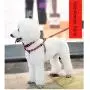 LZYMSZ Dog Harness Adjustable & Durable Plaid Pet Harness,3 Pack(Vest Harness&Bow Collar&Leash) Anti-Twist Dog Leash Set for Small Medium Large Puppy,Perfect for Daily Walking Training Running