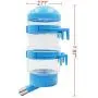 MUDUOBAN 2 pcs Dog Water Bottle,400ml Pet Hamster Bunny Cat No Drip Water Bottle Container 15oz for Small Animals