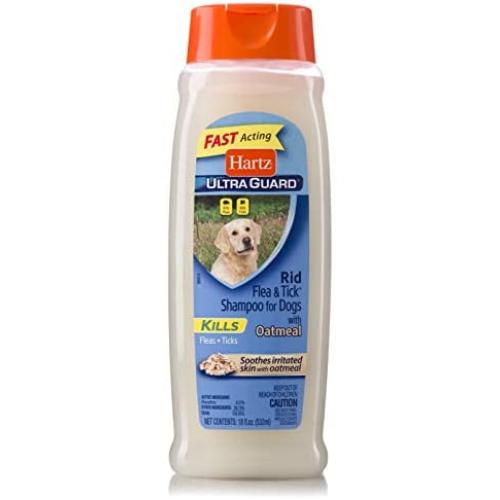 Hartz UltraGuard Plus Flea & Tick Shampoo for Dogs with Soothing Aloe
