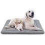 Large Dog Bed Crate Mat Mattress Anti-Slip Washable Soft Mattress Kennel Pads 47 inches