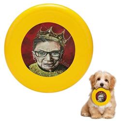 Pet Frisbee Flying Disc Dog Toy - Multifunction Notorious RBG Joel Tesch