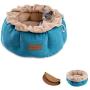GAPZER Contractile Drawstring Cat Bed for Indoor Cats or Small Dogs, Machine Washable Pet Supplies, Anti-Slip Durable Kitten Puppy Beds