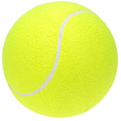 9.5 Inches Dog Tennis Ball Giant Big Inflatable Outdoor Tennis Ball Signature Mega Jumbo Pet Toy Training Ball Pet Chew Toy