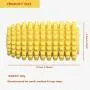 Dog Chew Toys Dogs Toothbrush Teeth Cleaning Toy Corn Molar Stick with Bite-Resistant Rope for Small Medium & Large Dog Pet Dental Care