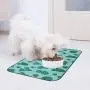 PUPTECK Waterproof Dog Food Mat - 2 Pack Highly Absorbent Washable Non Slip Dog Feeding Mat, Water Bowl Mat for Dogs, Puppy Pee Pads, Pet Crate Mat PUPTECK Waterproof Dog Food Mat - 2 Pack Highly Absorbent Washable Non Slip Dog Feeding Mat, Water Bowl Mat for Dogs, Puppy Pee Pads, Pet Crate Mat
