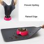 Lessmon Dog Cat Feeding Mat, Silicone Waterproof Pet Food Mat