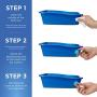 Fresh Step For Pets Deodorizing Pods for Cat Litter Box in Fresh Scent With Odor Eliminating Powder Combo Pack, 16 Ounces - Everything You Need to Neutralize Cat Odors