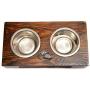 Irish Wolfhound, a Dogs Bowl with a Relief from ArtDog