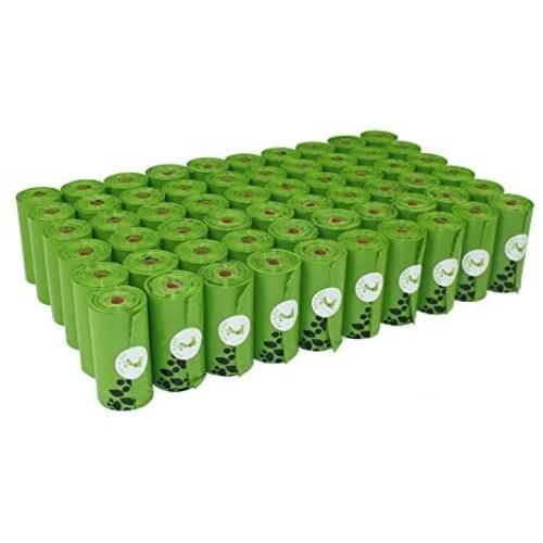 PET N PET Earth-Friendly 1080 Counts 60 Rolls Large Unscented Dog Waste Bags Doggie Bags Green Color