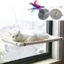 Cat Window Perch Bed, Cat Window Hammock Seat with Durable Heavy Duty Suction Cups Cat Bed Holds Up to 30lbs (Extra 2 Suction Cups and Funny cat Stick) Cat Window Perch Bed, Cat Window Hammock Seat with Durable Heavy Duty Suction Cups Cat Bed Holds Up to 30lbs (Extra 2 Suction Cups and Funny cat Stick)