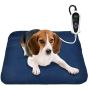 RIOGOO Pet Heating Pad, Electric Heating Pad for Dogs and Cats Indoor Warming Mat with Auto Power Off